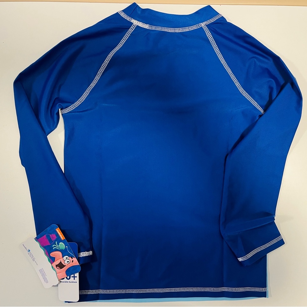 Nickelodeon SpongeBob SquarePants Rashguard NWT - Picture 4 of 4